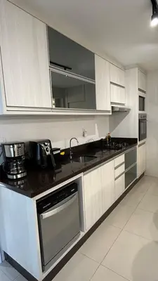 A cozinha ou kitchenette de Residencial Bombinhas