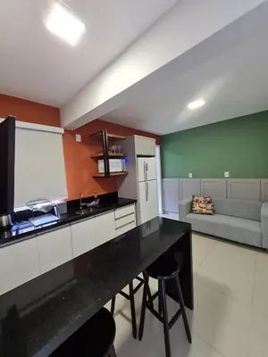 A cozinha ou kitchenette de Residencial Bombinhas