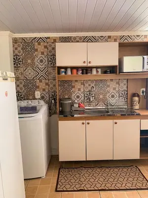 A cozinha ou kitchenette de Casa da Vila