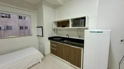 A cozinha ou kitchenette de Loft Bombinhas Van Gogh