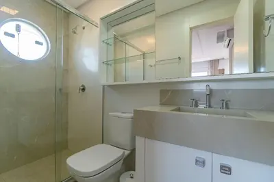 Uma casa de banho em Varandas do Atlântico - Fabuloso Apartamento com Vista Mar