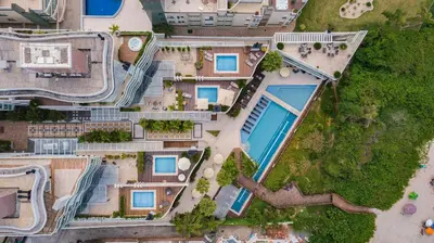 A piscina em ou perto de Varandas do Atlântico - Fabuloso Apartamento com Vista Mar