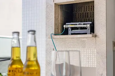 Bebidas em Varandas do Atlântico - Confortável Apto em Condomínio Pé na Areia