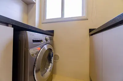 A planta de Varandas do Atlântico - Aconchegante Apartamento em Condo Pé na Areia