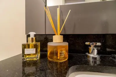 A planta de Aion 103 - Apto mono ambiente - 50 metros do mar!