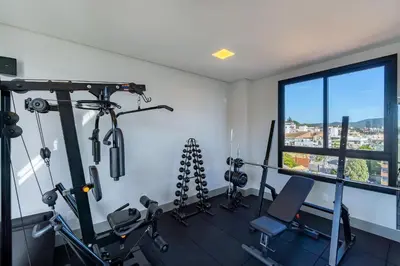 O centro de fitness e/ou as comodidades de fitness de Aion 103 - Apto mono ambiente - 50 metros do mar!