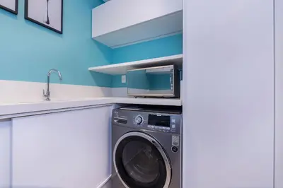 A cozinha ou kitchenette de Adra 105 - 3 Quartos - 2 Vagas de Garagem | Centro de Bombinhas