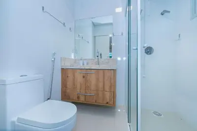 Uma casa de banho em Mariscal Beach 101 - Apto 2 quartos na Praia do Mariscal