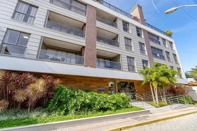 O edifício onde o apartamento está situado