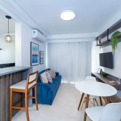 Terrazzo 602B - Cobertura duplex 2 suítes em condomínio de luxo à 300 metros da Praia de Bombas