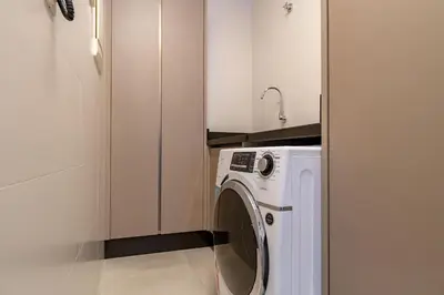 A planta de Porto Madero - Apartamento Alto Padrão em Condo com Piscina