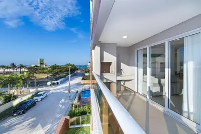 A planta de Puntarenas 205 - Apto 2 suítes à 80 metros da Praia do Mariscal