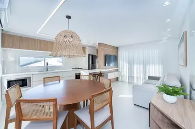 A planta de Puntarenas 205 - Apto 2 suítes à 80 metros da Praia do Mariscal