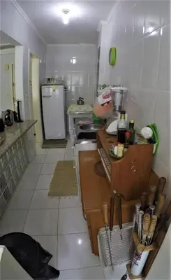 A cozinha ou kitchenette de Apartamento Bombas
