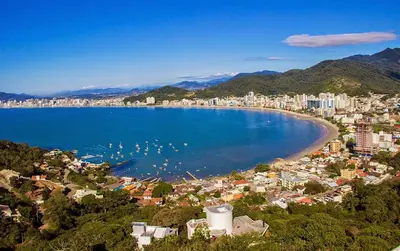 A planta de Apartamento Aconchegante em Itapema