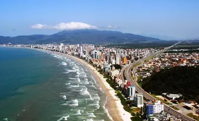A planta de Apartamento Aconchegante em Itapema