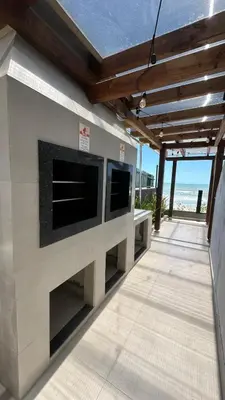 Uma varanda ou terraço em 02 APARTAMENTO TÉRREO BEIRA MAR - Apto 02