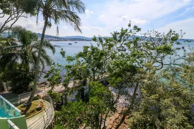 A planta de Pousada Praia da Lagoinha