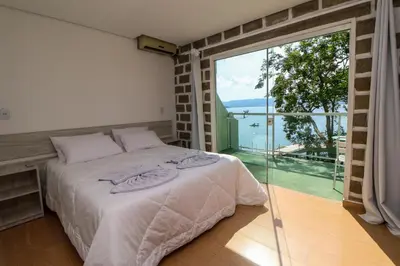 A planta de Pousada Praia da Lagoinha
