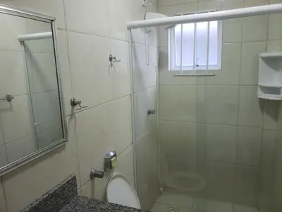 A planta de Apto 1 quarto, Centro de Bombinhas, 130 metros da praia.
