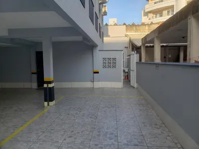 A planta de Apto 1 quarto, Centro de Bombinhas, 130 metros da praia.