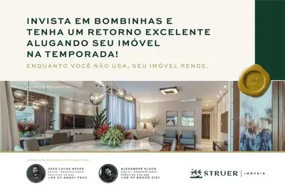 A planta de Punta Blu 202v2 – Vista para o Mar de Bombinhas