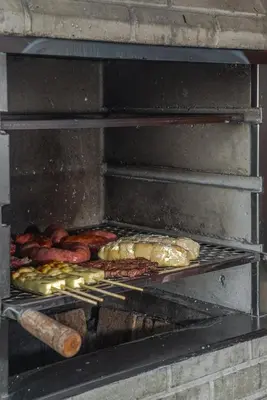 A planta de Refúgio a 5min da Praia-2 vagas, Pet OK & Churras