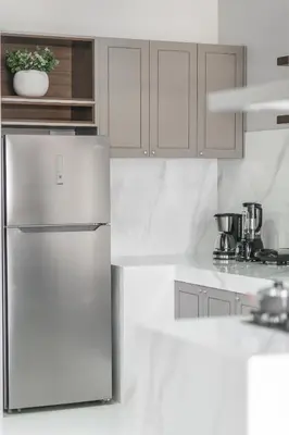 A cozinha ou kitchenette de Casa Requinte Premium, 4 suítes com Piscina Privativa, Balneário Camboriú