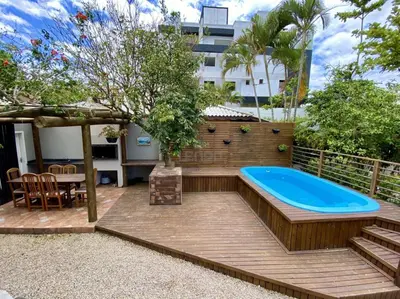 A planta de 273 - Lindo apto 01 dormitório na Praia de Mariscal