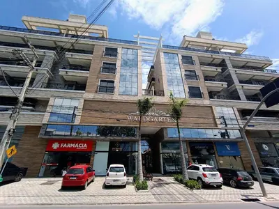 O edifício onde o apartamento está situado
