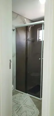Uma casa de banho em APARTAMENTO DE 3 DORM - CANTO GRANDE (BOMBINHAS/SC)