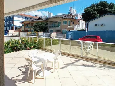 Uma varanda ou terraço em AR-001 Amplio Dpto con patio privado excelente ubicación céntrica