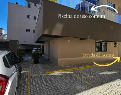 A planta de Cobertura em Bombinhas - Piscina - Luxo - Alto Padrão