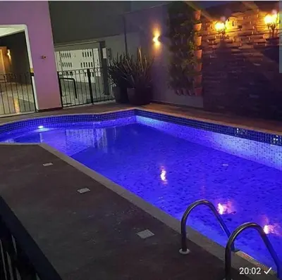 A piscina em ou perto de VAR-101A Dpto amplio en condomínio cerrado con piscina