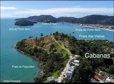 A planta de Cabana com piscina - 5 min a pé da praia - Porto Belo