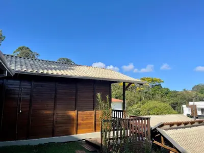 A planta de Cabana com piscina - 5 min a pé da praia - Porto Belo
