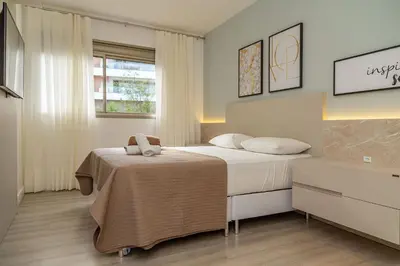 A planta de Punta Blu 201-9 – Apartamento de alto padrão em Condomínio Exclusivo, Quadra poliesportiva - Piscina - Portaria 24h.