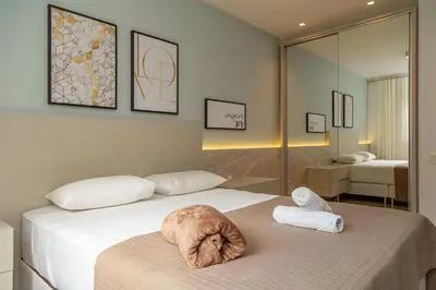 A planta de Punta Blu 201-9 – Apartamento de alto padrão em Condomínio Exclusivo, Quadra poliesportiva - Piscina - Portaria 24h.