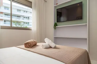 A planta de Punta Blu 201-9 – Apartamento de alto padrão em Condomínio Exclusivo, Quadra poliesportiva - Piscina - Portaria 24h.
