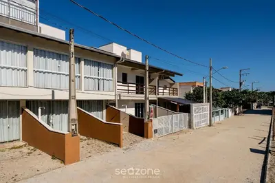 A vizinhança circundante ou próxima da casa de férias