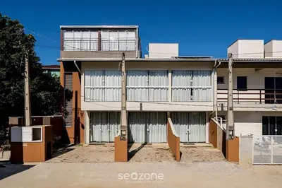 Uma varanda ou terraço em Casa 2Q c/ churrasq. 600m da praia RVL118