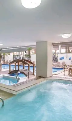 A piscina em ou perto de Summer Beach Bombinhas SC