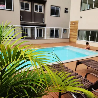A piscina em ou perto de Apartamento de Luxo com Piscina em Bombinhas