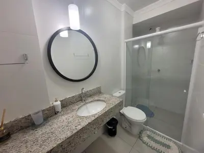 A planta de Apartamento 02 quartos Bombas