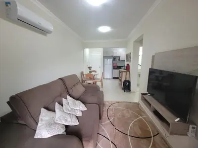 A planta de Apartamento 02 quartos Bombas