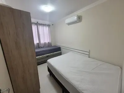 A planta de Apartamento 02 quartos Bombas