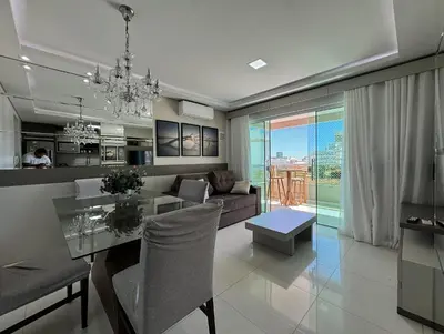 A cozinha ou kitchenette de Residencial Luize 302 - Apto para 7 pessoas na Praia de Palmas a 350m do mar