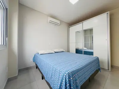 A planta de Prime Residence - Apto para 6 pessoas na Praia de Palmas