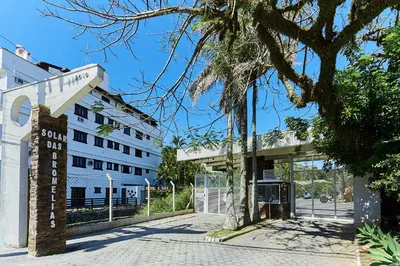 A planta de 819 Solar das Bromélias 350 M da Praia Bombinhas Centro