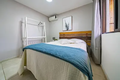 A planta de 272 - Apartamento com 02 dormitórios a 200m da Praia de Canto Grande